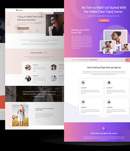 Edgeyon Responsive and Mobile-Friendly Landing Page Design