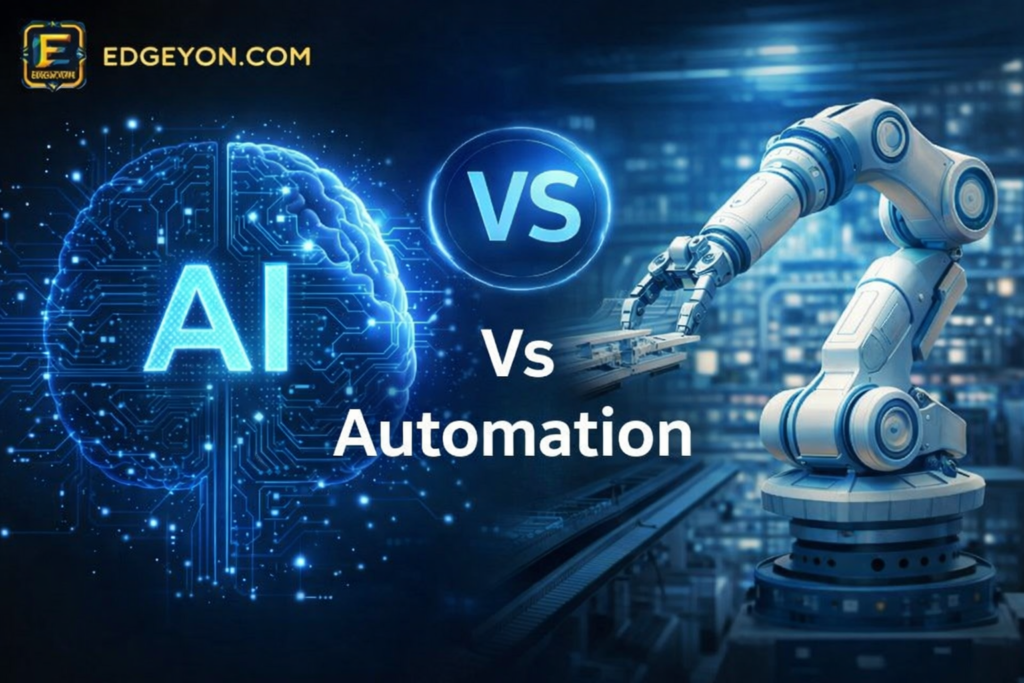 AI vs Automation: Differences Every Business Must Know