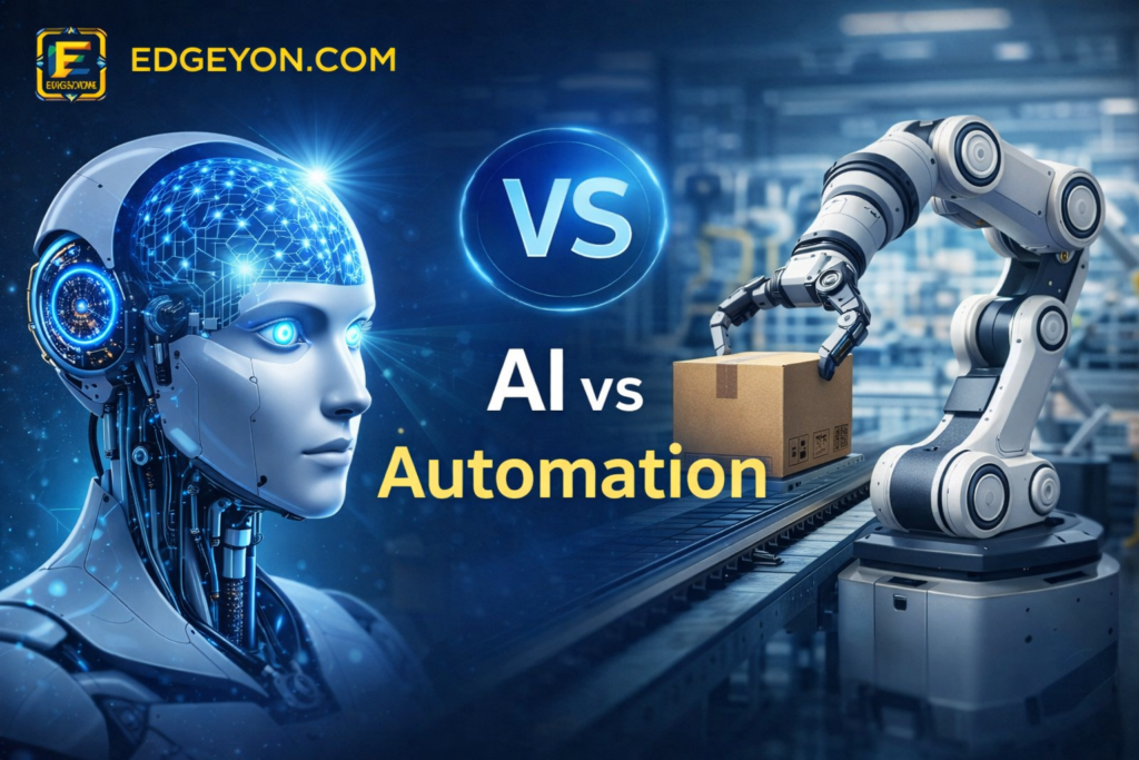 AI vs Automation: Differences Every Business Must Know