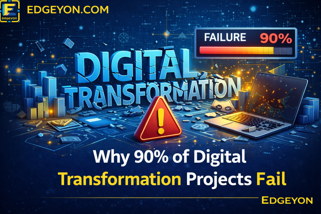 Why digital transformation projects fail