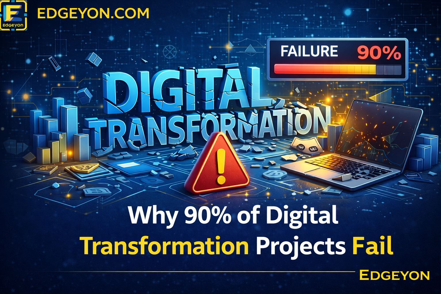 Why digital transformation projects fail