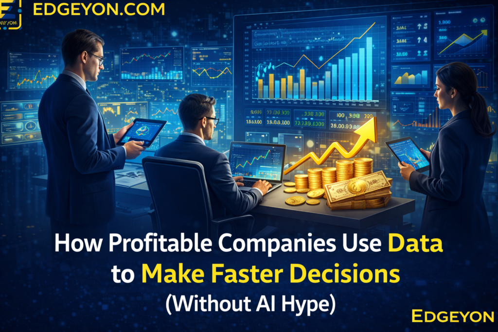 How Profitable Companies Use Data Without AI Hype