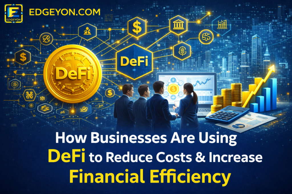 How businesses use DeFi