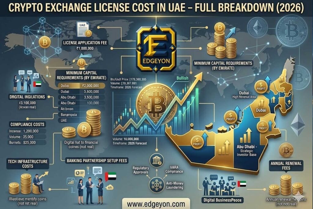 Crypto Exchange License Cost in UAE