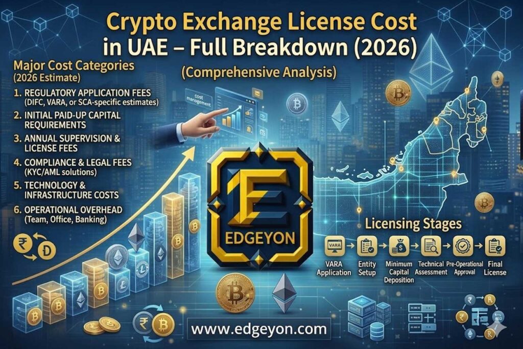 Crypto Exchange License Cost in UAE