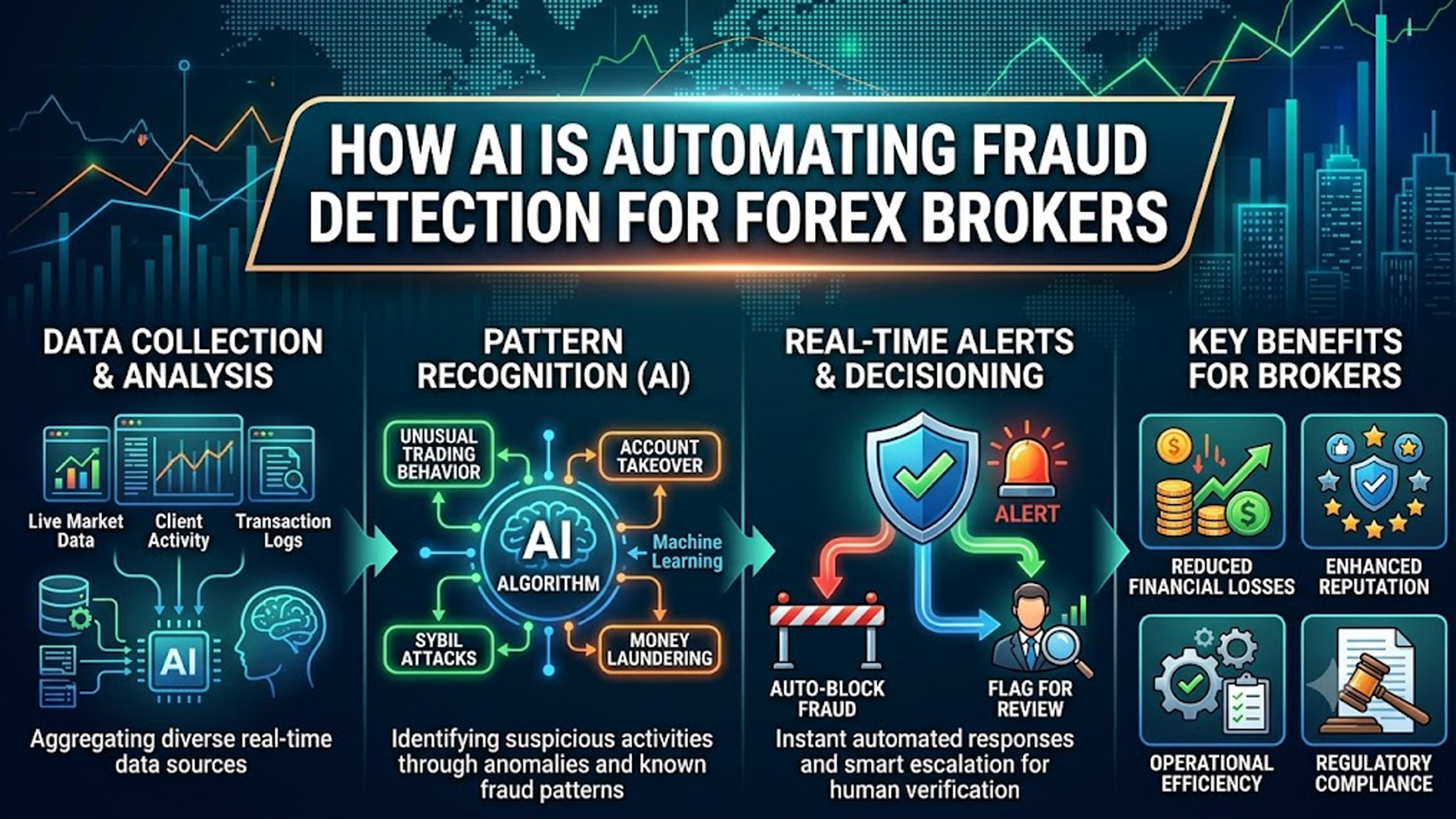 AI is Automating Fraud Detection for Forex Brokers