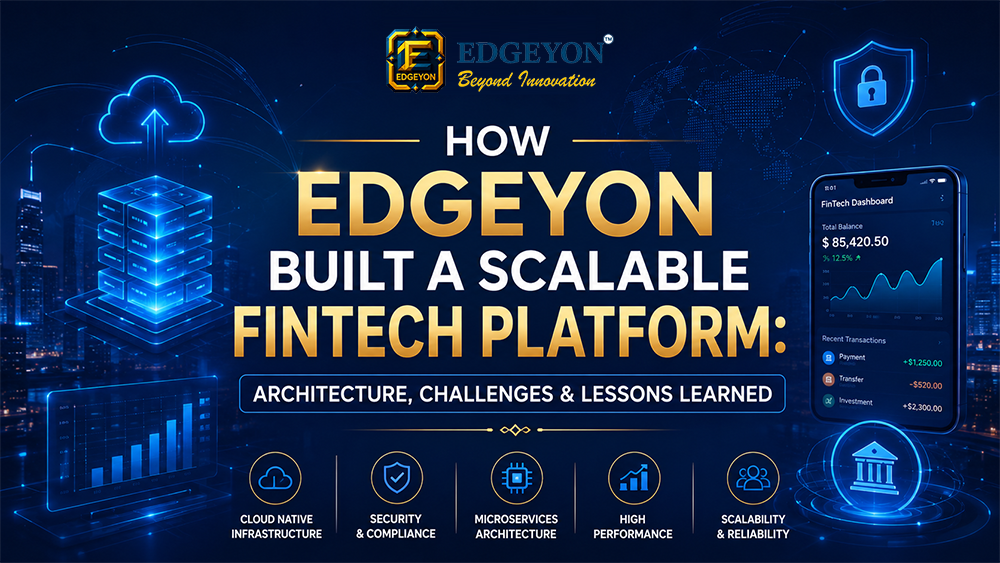 How Edgeyon Built a Scalable FinTech Platform: Architecture, Challenges & Lessons Learned