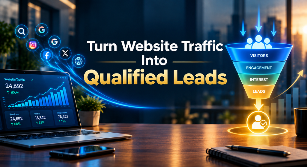 Turn Website Traffic Into Qualified Leads