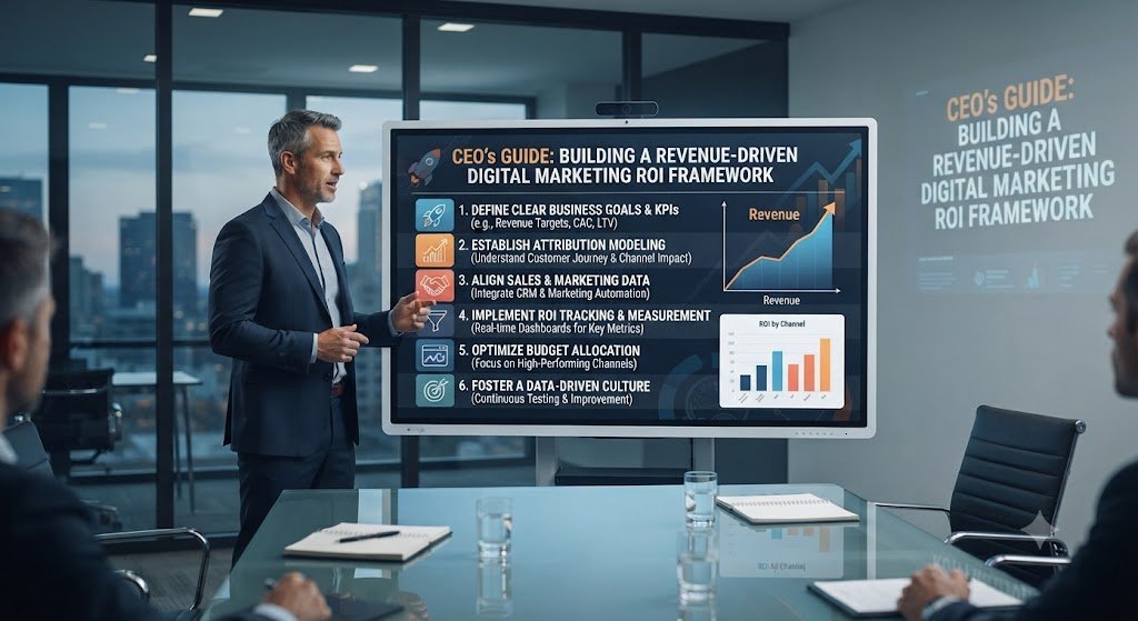 How CEOs Can Build a Revenue-Driven Digital Marketing ROI Framework